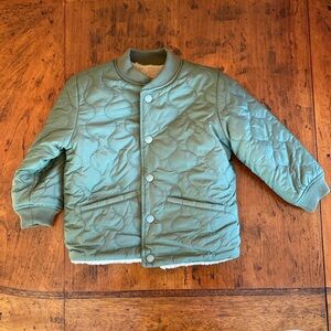 NWOT - Gap quilted fleece jacket